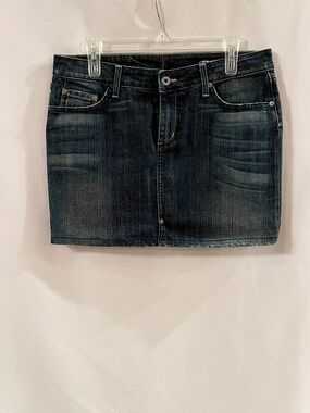 Chip & Pepper La Lab Denim Mini Skirt Size 29